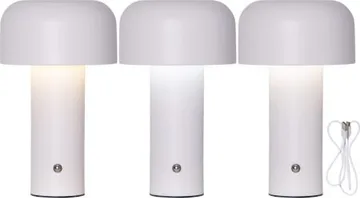 Bobby Bordslampa 12.5 cm - vit - Belysning - Lampor & belysning inomhus - Sovrumslampa - Sänglampa - Sängbordslampa