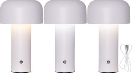 Bobby Bordslampa 12.5 cm - vit - Belysning - Lampor & belysning inomhus - Sovrumslampa - Sänglampa - Sängbordslampa