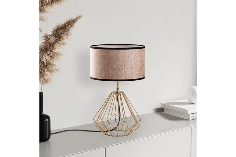 Bordslampa Almasi Beige / Rany - Beige / Rany - Belysning - Lampor & belysning inomhus - Sovrumslampa - Sänglampa - Sängbordslampa