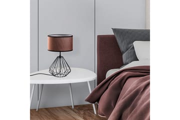 Bordslampa Almasi Damson / Svart - Damson / Svart - Belysning - Lampor & belysning inomhus - Sovrumslampa - Sänglampa - Sängbordslampa