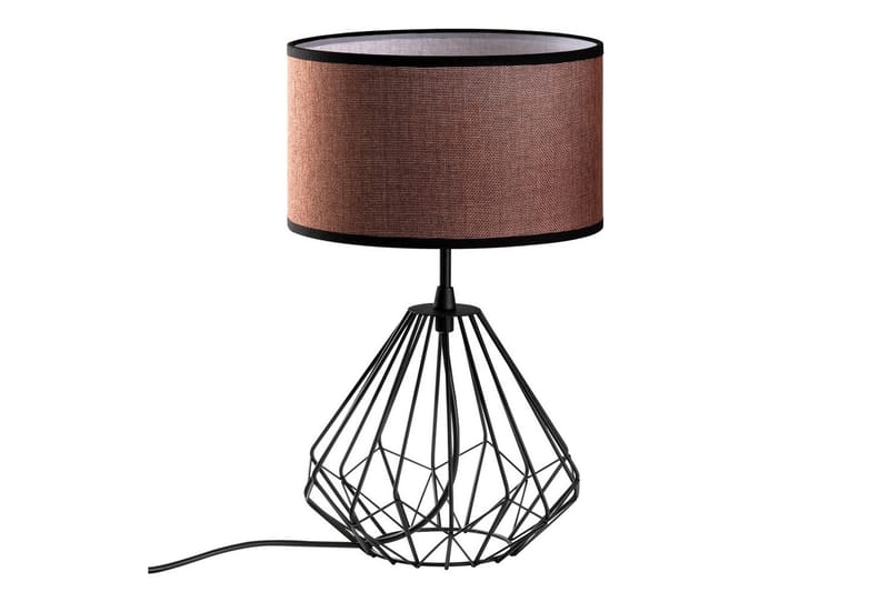 Bordslampa Almasi Damson / Svart - Damson / Svart - Belysning - Lampor & belysning inomhus - Sovrumslampa - Sänglampa - Sängbordslampa