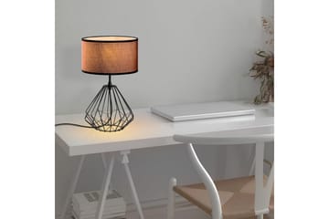 Bordslampa Almasi Damson / Svart - Damson / Svart - Belysning - Lampor & belysning inomhus - Sovrumslampa - Sänglampa - Sängbordslampa