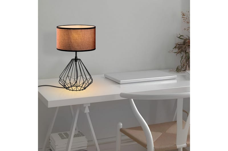 Bordslampa Almasi Damson / Svart - Damson / Svart - Belysning - Lampor & belysning inomhus - Sovrumslampa - Sänglampa - Sängbordslampa