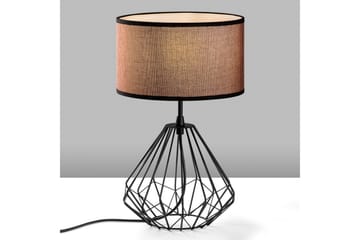Bordslampa Almasi Damson / Svart - Damson / Svart - Belysning - Lampor & belysning inomhus - Sovrumslampa - Sänglampa - Sängbordslampa