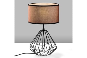 Bordslampa Almasi Damson / Svart - Damson / Svart - Belysning - Lampor & belysning inomhus - Sovrumslampa - Sänglampa - Sängbordslampa