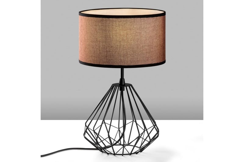 Bordslampa Almasi Damson / Svart - Damson / Svart - Belysning - Lampor & belysning inomhus - Sovrumslampa - Sänglampa - Sängbordslampa