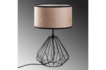 Bordslampa Almasi Mink / Svart - Mink / Svart - Belysning - Lampor & belysning inomhus - Sovrumslampa - Sänglampa - Sängbordslampa