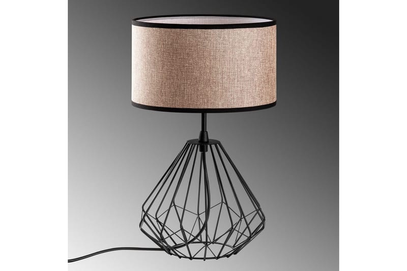 Bordslampa Almasi Mink / Svart - Mink / Svart - Belysning - Lampor & belysning inomhus - Sovrumslampa - Sänglampa - Sängbordslampa