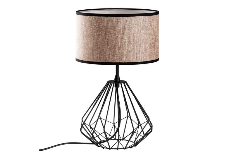 Bordslampa Almasi Mink / Svart - Mink / Svart - Belysning - Lampor & belysning inomhus - Sovrumslampa - Sänglampa - Sängbordslampa
