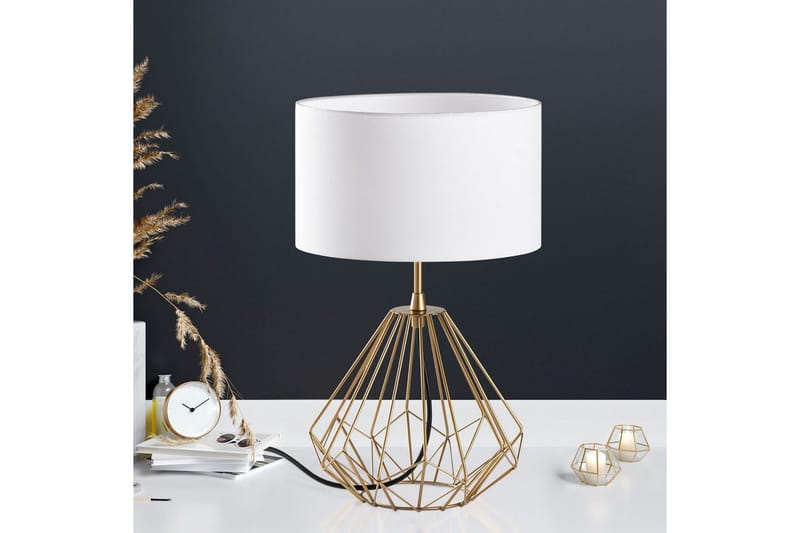 Bordslampa Almasi Vit / Rany - Vit / Rany - Belysning - Lampor & belysning inomhus - Sovrumslampa - Sänglampa - Sängbordslampa