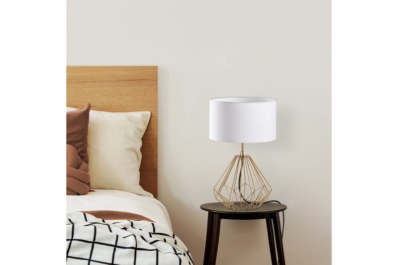 Bordslampa Almasi Vit / Rany - Vit / Rany - Belysning - Lampor & belysning inomhus - Sovrumslampa - Sänglampa - Sängbordslampa