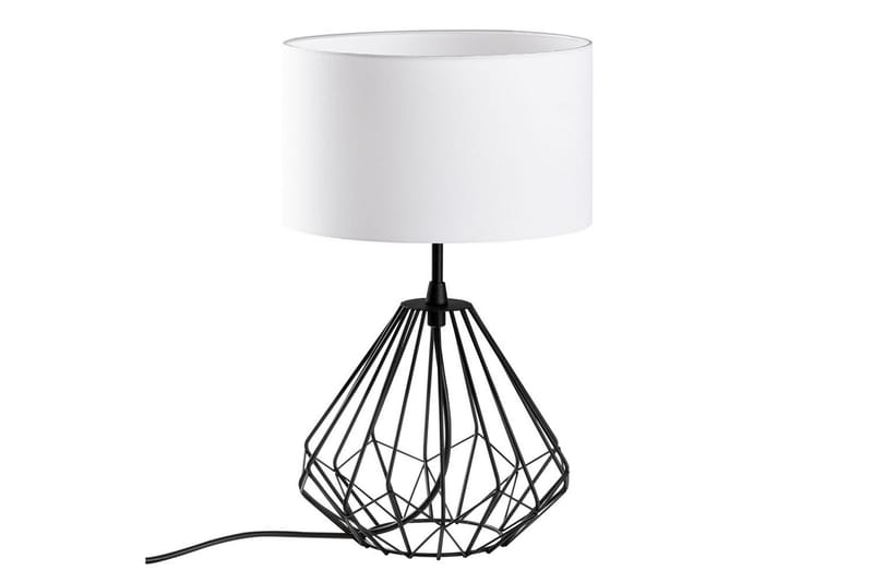 Bordslampa Almasi Vit / Svart - Vit / Svart - Belysning - Lampor & belysning inomhus - Sovrumslampa - Sänglampa - Sängbordslampa