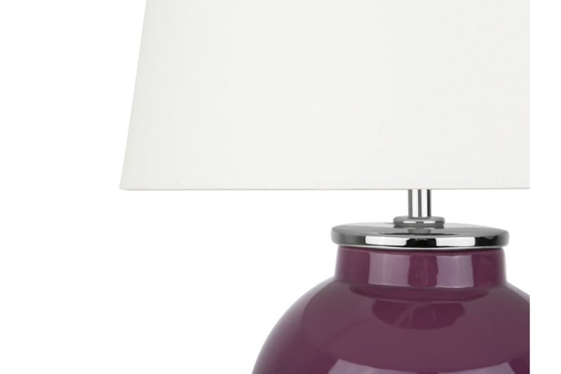 Bordslampa Brenta 34 cm - Lila - Bordslampa - Fönsterlampa på fot - Hall lampa - Sängbordslampa - Fönsterlampa