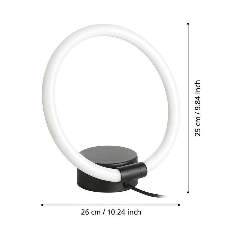Bordslampa Caranacoa - 5 cm - Belysning - Lampor & belysning inomhus - Sovrumslampa - Sänglampa - S ängbordslampa