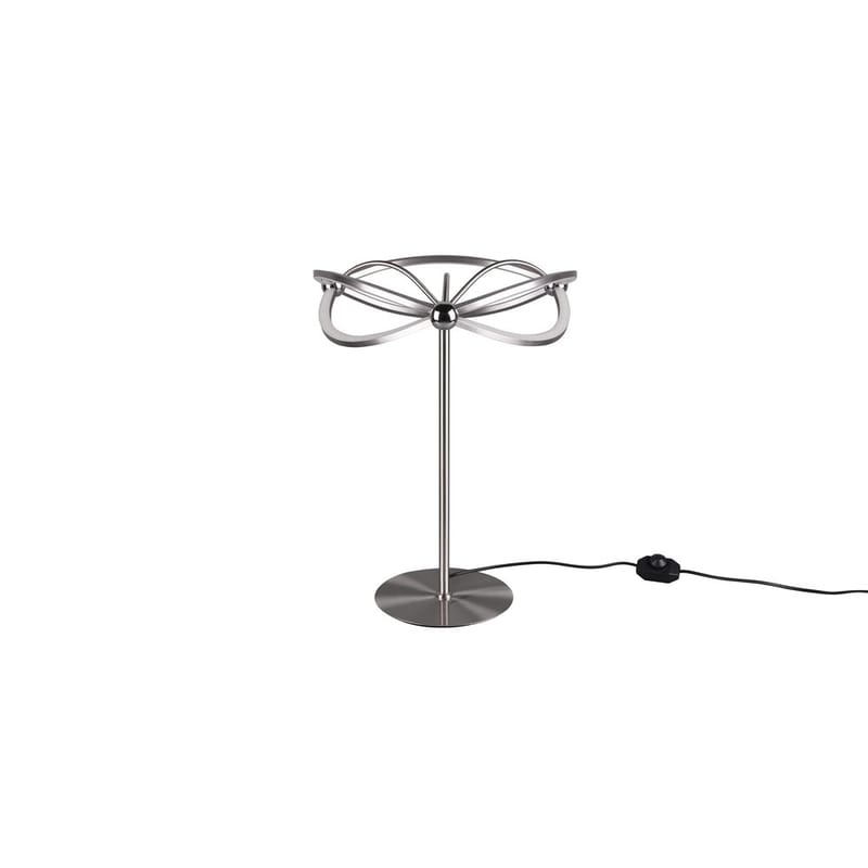 Bordslampa Charivari - Borstad stål - Belysning - Lampor & belysning inomhus - Sovrumslampa - Sänglampa - Sängbordslampa