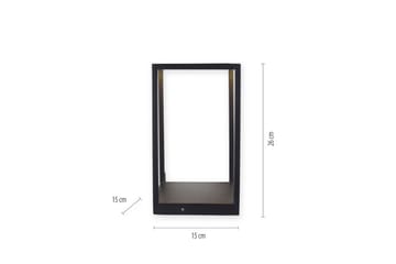 Bordslampa Contura - 15x27x15 cm - Belysning - Lampor & belysning inomhus - Sovrumslampa - Sänglampa - Sängbordslampa