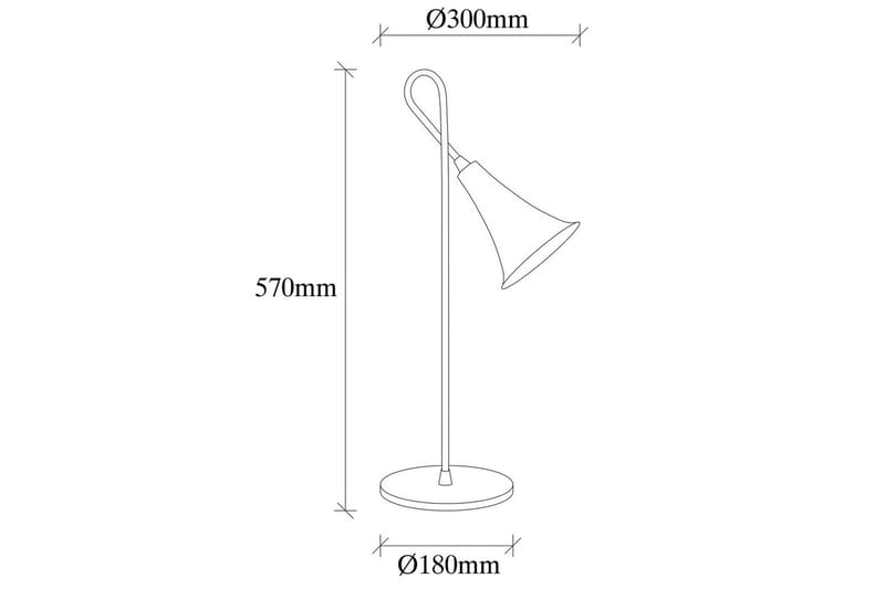 Bordslampa Dorougradia Rany - Guld - Belysning - Lampor & belysning inomhus - Sovrumslampa - Sänglampa - Sängbordslampa