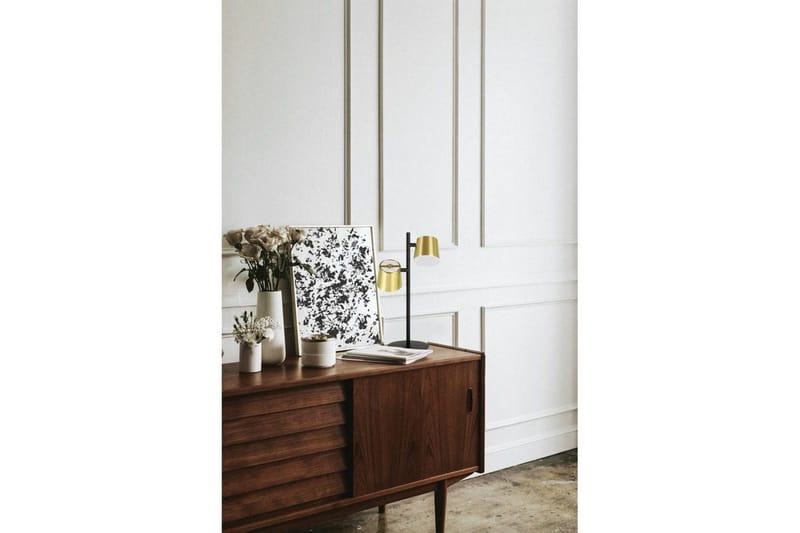 Bordslampa Eglo Altamira Svart/Mässing - Belysning - Lampor & belysning inomhus - Sovrumslampa - Sänglampa - Sängbordslampa