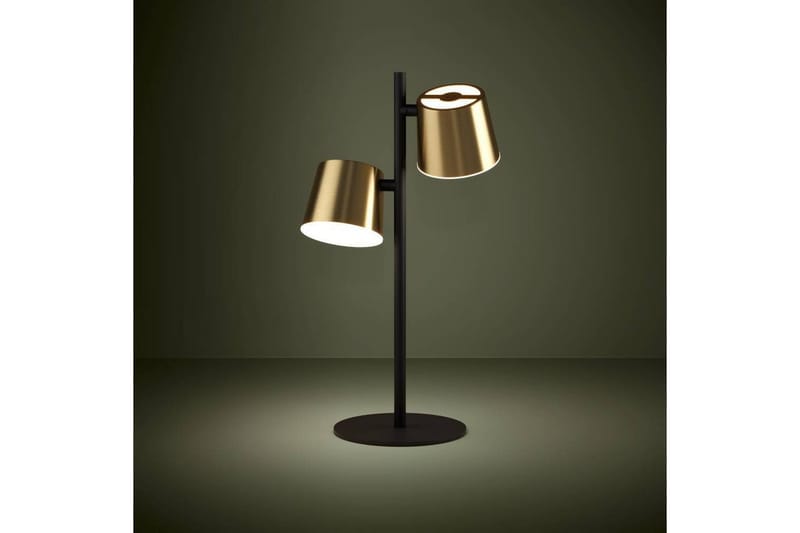 Bordslampa Eglo Altamira Svart/Mässing - Belysning - Lampor & belysning inomhus - Sovrumslampa - Sänglampa - Sängbordslampa