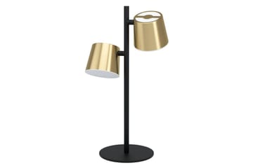 Bordslampa Eglo Altamira Svart/Mässing - Belysning - Lampor & belysning inomhus - Sovrumslampa - Sänglampa - Sängbordslampa