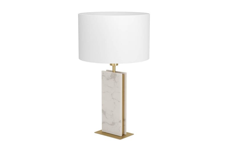 Bordslampa Eglo Belesar Mässing/Vit - Mässing/Vit - Belysning - Lampor & belysning inomhus - Sovrumslampa - Sänglampa - Sängbordslampa