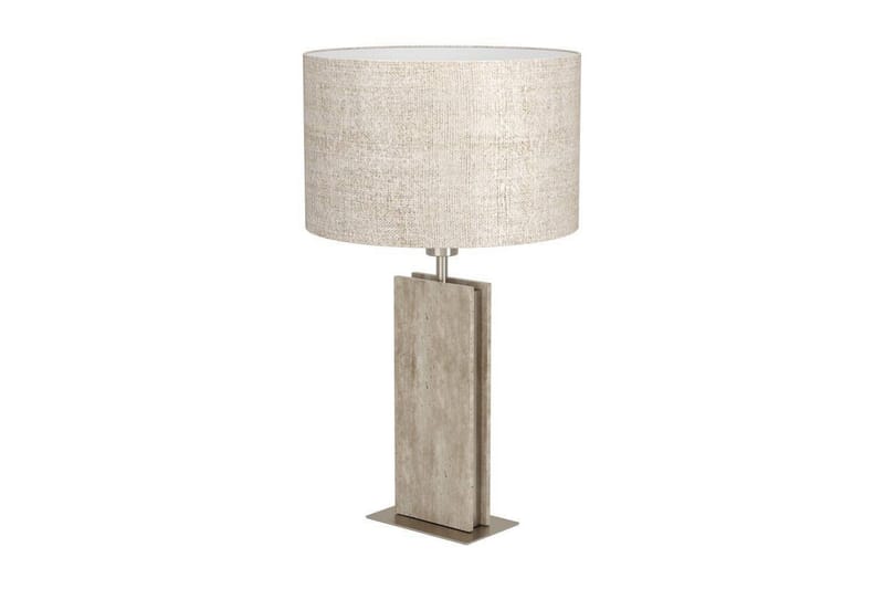Bordslampa Eglo Belesar Nickel/Natur - Nickel/Natur - Belysning - Lampor & belysning inomhus - Sovrumslampa - Sänglampa - Sängbordslampa