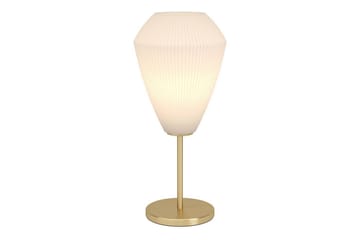 Bordslampa Eglo Caprarola - Mässing/Beige - Belysning - Lampor & belysning inomhus - Sovrumslampa - Sänglampa - Sängbordslampa