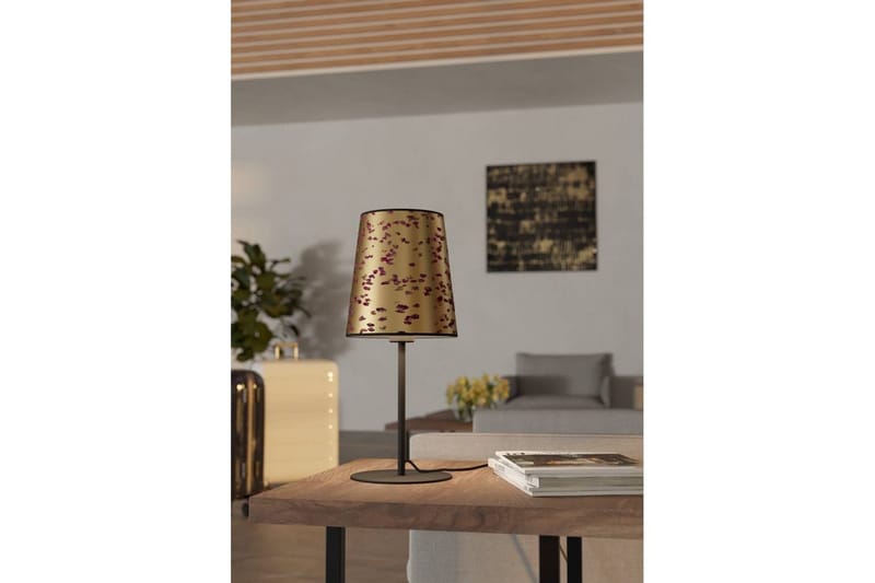 Bordslampa Eglo Castuera Guld med Rosblad - Belysning - Lampor & belysning inomhus - Sovrumslampa - Sänglampa - Sängbordslampa