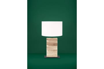 Bordslampa Eglo Contessore Rak Vit/trä - Belysning - Lampor & belysning inomhus - Sovrumslampa - Sänglampa - Sängbordslampa