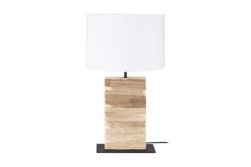 Bordslampa Eglo Contessore Rak Vit/trä - Belysning - Lampor & belysning inomhus - Sovrumslampa - Sänglampa - Sängbordslampa