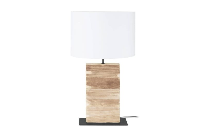 Bordslampa Eglo Contessore Rak Vit/trä - Belysning - Lampor & belysning inomhus - Sovrumslampa - Sänglampa - Sängbordslampa