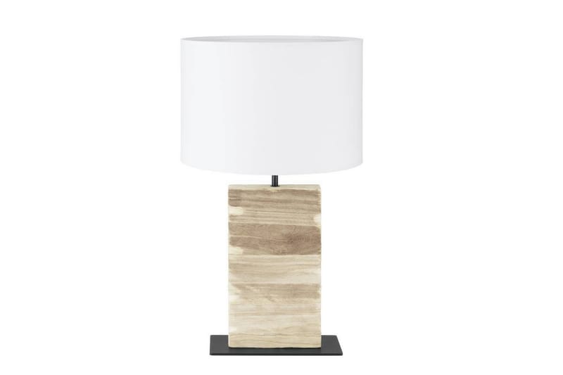 Bordslampa Eglo Contessore Rak Vit/trä - Belysning - Lampor & belysning inomhus - Sovrumslampa - Sänglampa - Sängbordslampa