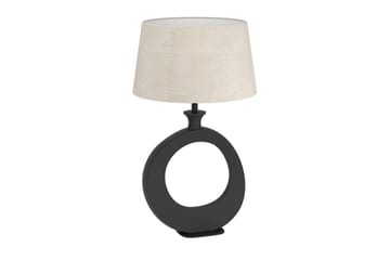 Bordslampa Eglo Diezma Svart/Natur 52 cm - 52 cm - Belysning - Lampor & belysning inomhus - Sovrumslampa - Sänglampa - Sängbordslampa