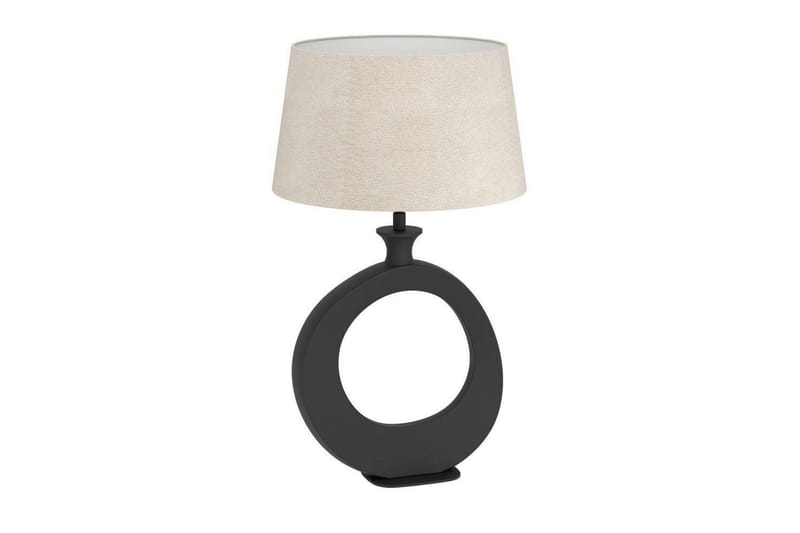 Bordslampa Eglo Diezma Svart/Natur 52 cm - 52 cm - Belysning - Lampor & belysning inomhus - Sovrumslampa - Sänglampa - Sängbordslampa