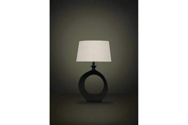 Bordslampa Eglo Diezma Svart/Natur 52 cm - 52 cm - Belysning - Lampor & belysning inomhus - Sovrumslampa - Sänglampa - Sängbordslampa
