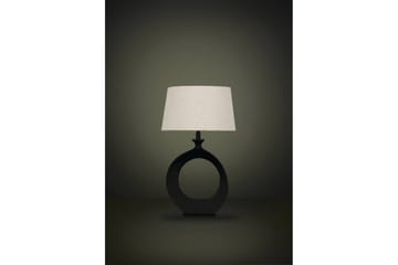 Bordslampa Eglo Diezma Svart/Natur 52 cm - 52 cm - Belysning - Lampor & belysning inomhus - Sovrumslampa - Sänglampa - Sängbordslampa
