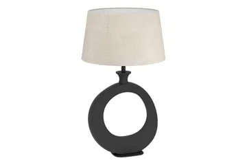 Bordslampa Eglo Diezma Svart/Natur 52 cm - 52 cm - Belysning - Lampor & belysning inomhus - Sovrumslampa - Sänglampa - Sängbordslampa