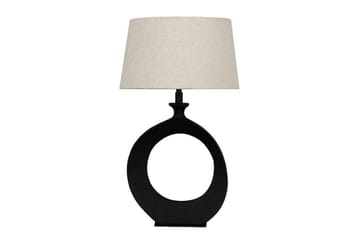 Bordslampa Eglo Diezma Svart/Natur 52 cm - 52 cm - Belysning - Lampor & belysning inomhus - Sovrumslampa - Sänglampa - Sängbordslampa
