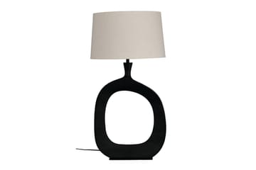 Bordslampa Eglo Diezma Svart/Natur 88 cm - 88 cm - Belysning - Lampor & belysning inomhus - Sovrumslampa - Sänglampa - Sängbordslampa