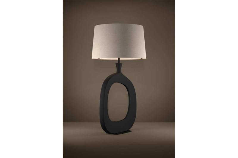 Bordslampa Eglo Diezma Svart/Natur 88 cm - 88 cm - Belysning - Lampor & belysning inomhus - Sovrumslampa - Sänglampa - Sängbordslampa