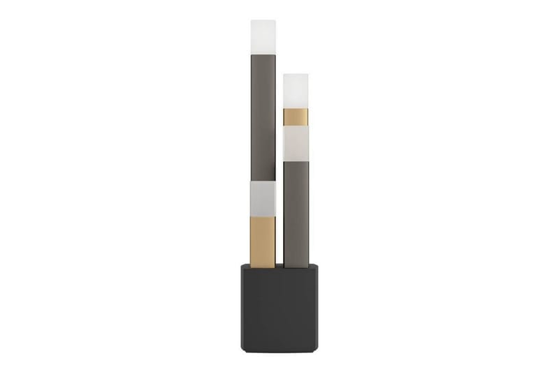 Bordslampa Eglo Estanterios Grå/Brun med 4 Lampor - Belysning - Lampor & belysning inomhus - Sovrumslampa - Sänglampa - Sängbordslampa