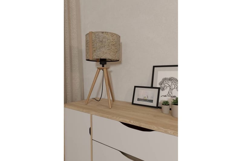 Bordslampa Eglo Hontongas Brun - Belysning - Lampor & belysning inomhus - Sovrumslampa - Sänglampa - Sängbordslampa