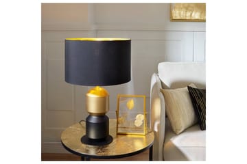 Bordslampa Eglo Laurignano Svart/Guld - Belysning - Lampor & belysning inomhus - Sovrumslampa - Sänglampa - Sängbordslampa