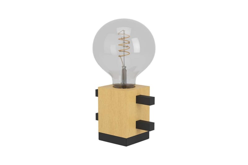 Bordslampa Eglo Levantara Svart/Trä - Belysning - Lampor & belysning inomhus - Sovrumslampa - Sänglampa - Sängbordslampa