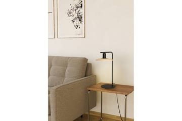 Bordslampa Eglo Mayazes Svart/Trä - Belysning - Lampor & belysning inomhus - Sovrumslampa - Sänglampa - Sängbordslampa