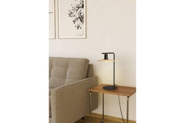 Bordslampa Eglo Mayazes Svart/Trä - Belysning - Lampor & belysning inomhus - Sovrumslampa - Sänglampa - Sängbordslampa