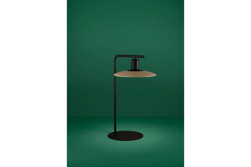 Bordslampa Eglo Mayazes Svart/Trä - Belysning - Lampor & belysning inomhus - Sovrumslampa - Sänglampa - Sängbordslampa