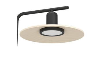 Bordslampa Eglo Mayazes Svart/Trä - Belysning - Lampor & belysning inomhus - Sovrumslampa - Sänglampa - Sängbordslampa