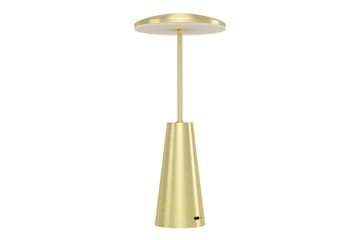Bordslampa Eglo Piccola med Touch Borstad Mässing - Mässing - Belysning - Lampor & belysning inomhus - Sovrumslampa - Sänglampa - Sängbordslampa