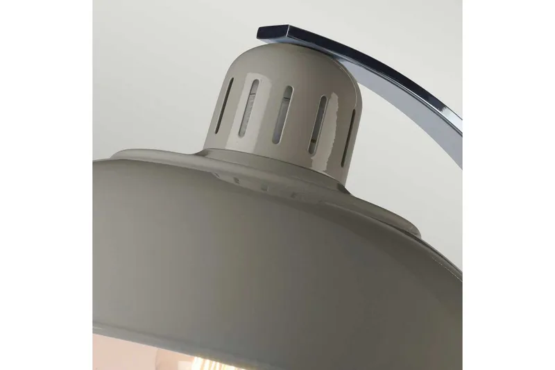 Bordslampa Elstead Lighting Franklin Presenning Grå - Presenning Grå - Belysning - Lampor & belysning inomhus - Sovrumslampa - Sänglampa - Sängbordslampa